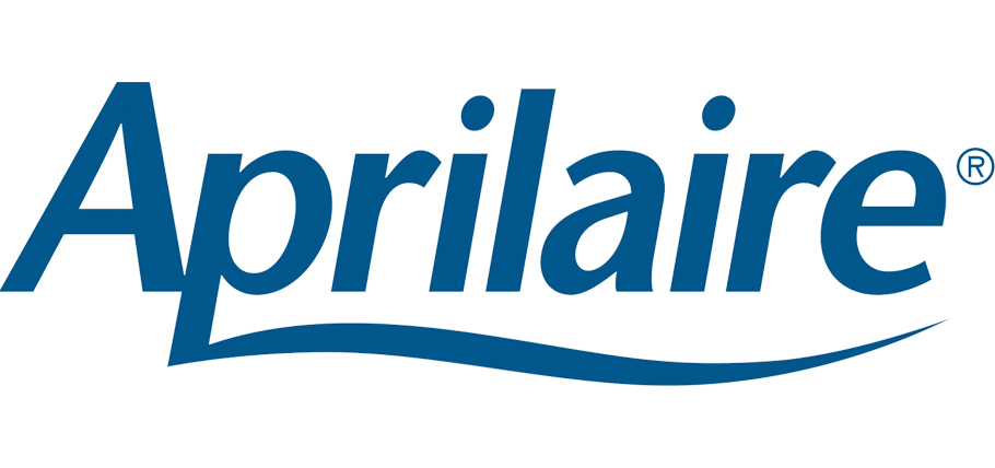 Aprilaire indoor air quality and whole-home humidifier logo